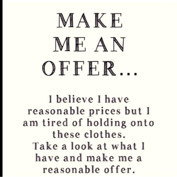 Make Me an Offer Sign - Picture 2 of 2